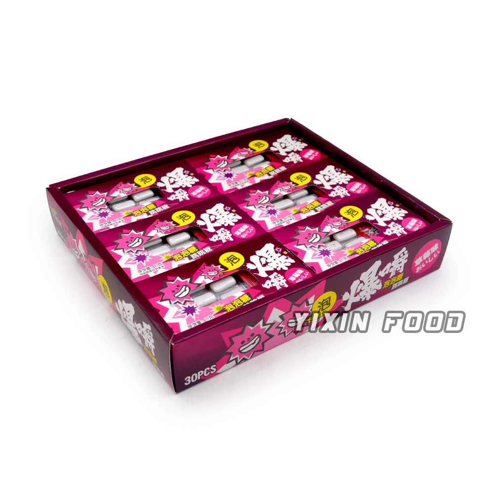 Sabor fresa Gum masticable más golosinas en almohada