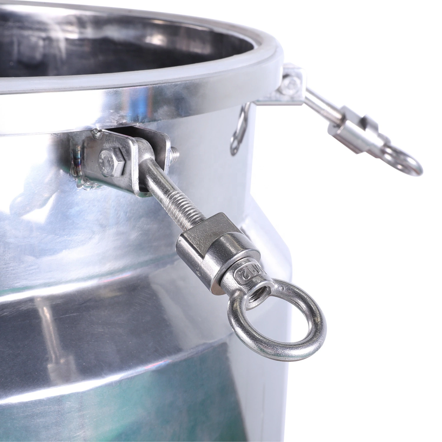 200L Stainless Steel Beer Milk Juice Wine Moveable Tank Chemical Storage Equipment