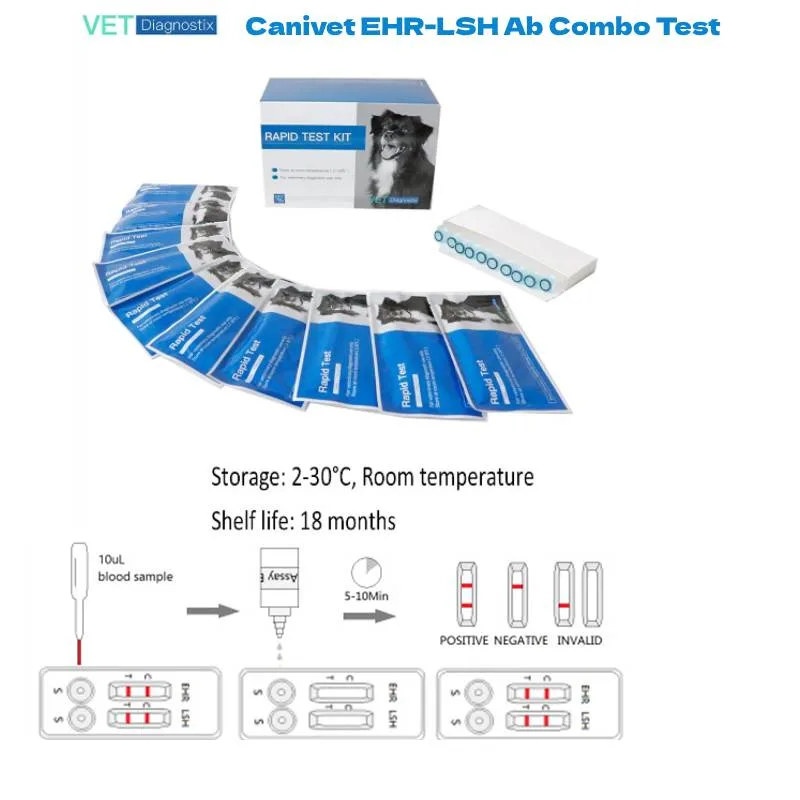 Ehrlichia - Leishmania EHR-LSH anticuerpo Combo Prueba