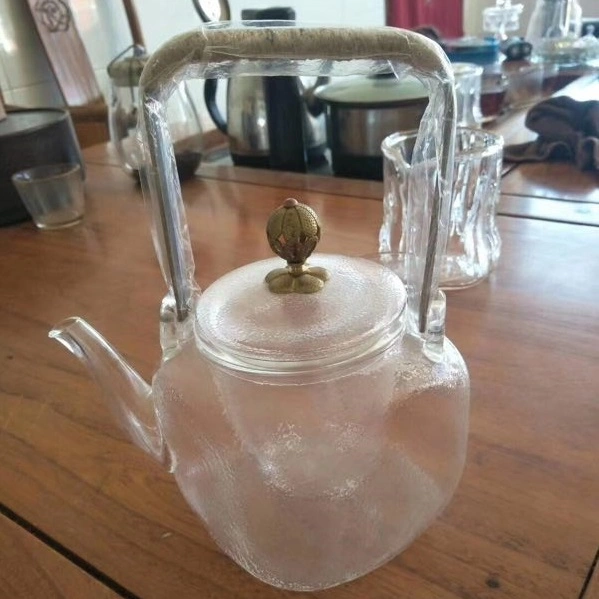 Daily Use Exquisite Hot Selling Glass Bottle Tea Pot