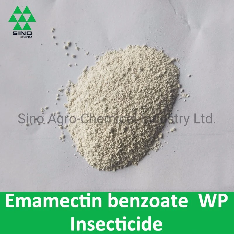 Los productos químicos agrícolas benzoato Emamectin 5% Wp pesticidas insecticidas