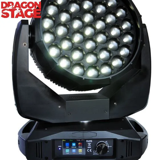 Dragonstage 37*15W Wash Lighting Equipment Moving Head LED