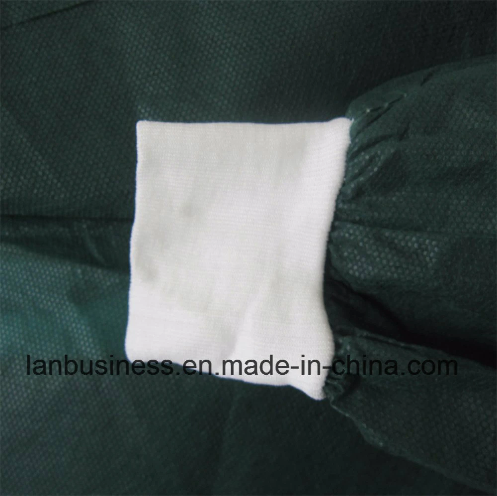 100% Polyester Spun Yarn Knitted Cuffs for Surgical Gown