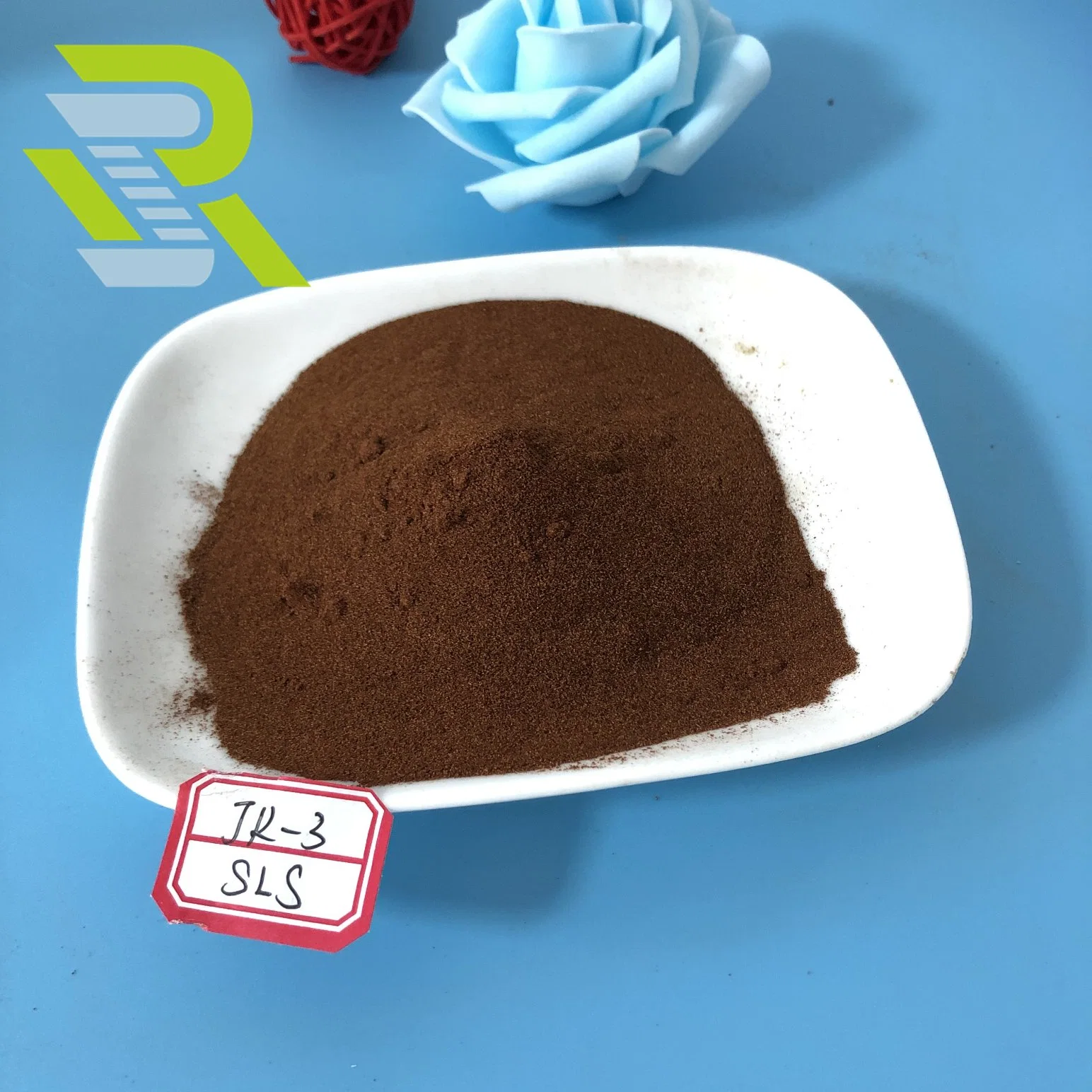 China Supplier of SLS Sodium Lignosulfonate Brown Powder Reinforcer for Refractory and Ceramic