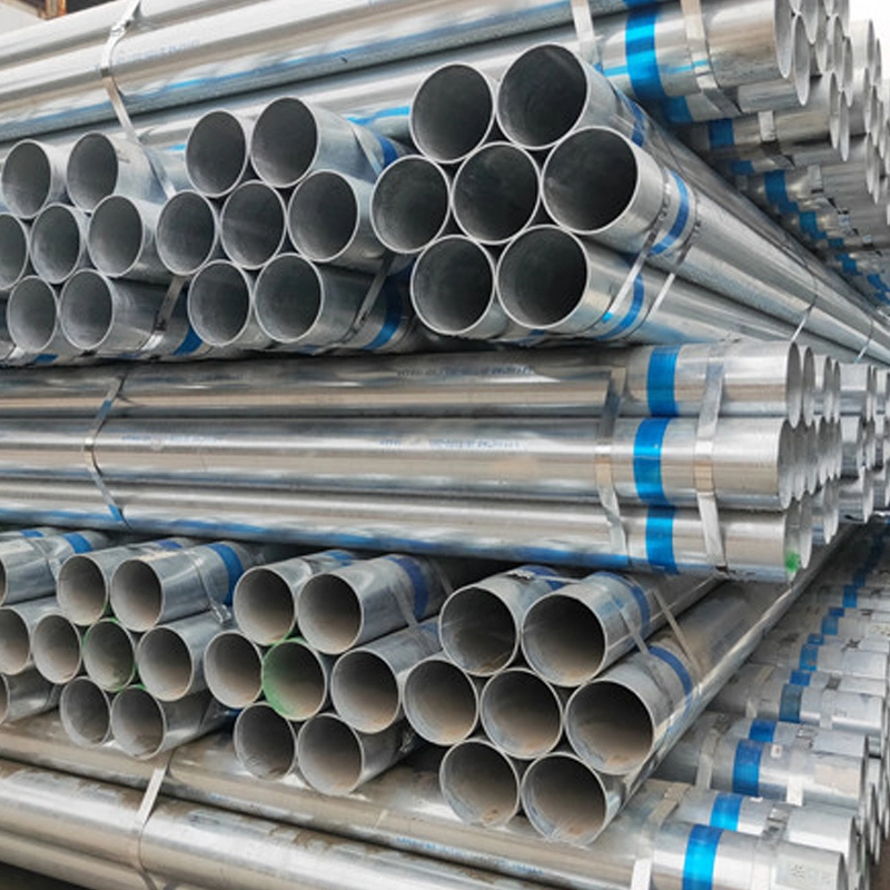 Tubo de acero estructural DX51D SGCC SPCC tubo de acero galvanizado