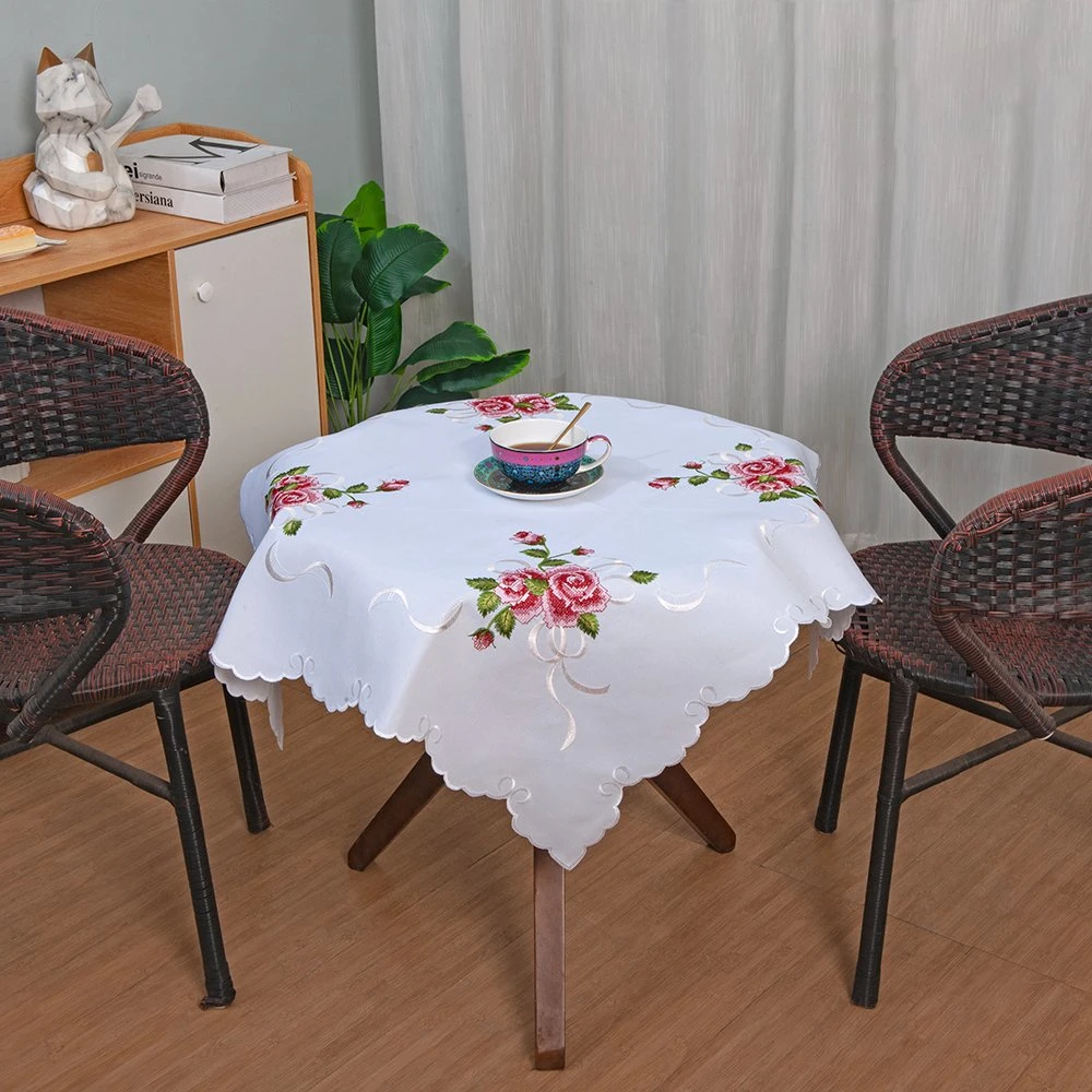 Главная Отель вечеринка Декоративный Питание Новый дизайн уникальный полиэфирный Tablecloth