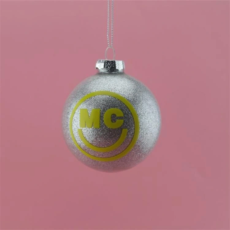 Creative Glass Christmas Ball Christmas Pendant KTV Pendant Can Hang Decorations