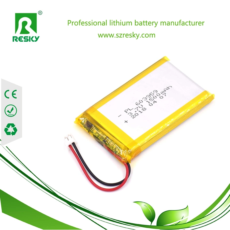 Batterie rechargeable Lipo 505050 1500mAh 3,7V pour appareil numérique