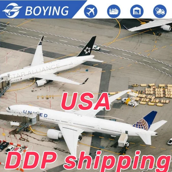 Despachante de frete para EUA/Reino Unido/Itália/França/Países Baixos/Alemanha FBA por Transporte aéreo da China DDP Serviço de porta a porta
