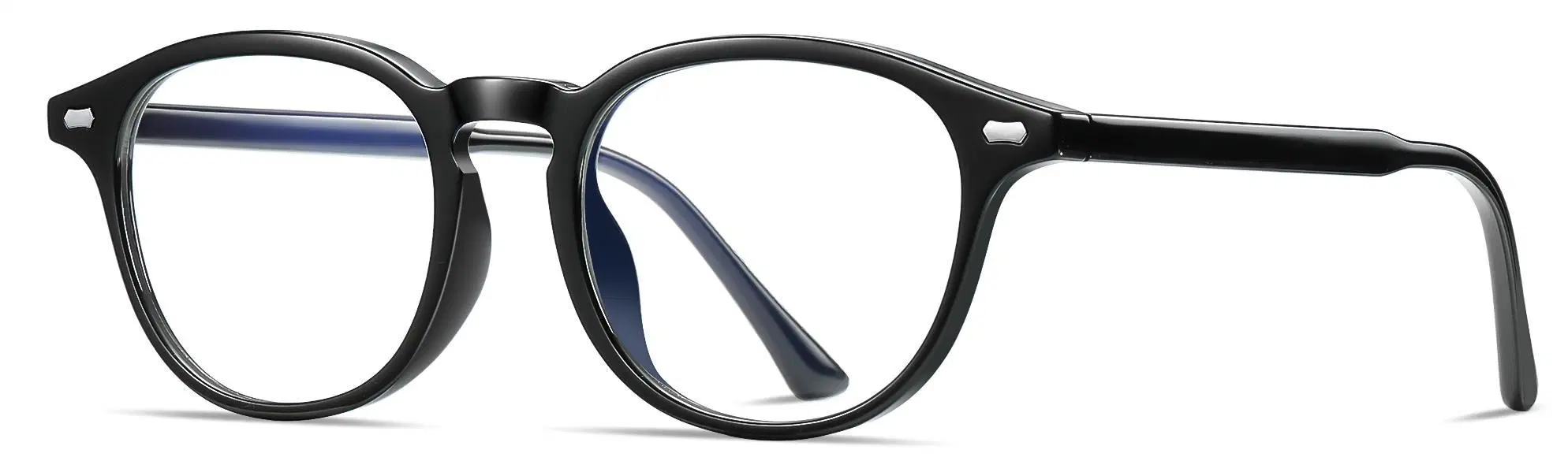 Narrow Round Shape Frame and Short Temples Fit for Small Head and Face Stock Tr90 Retro Unisex Optical Frames