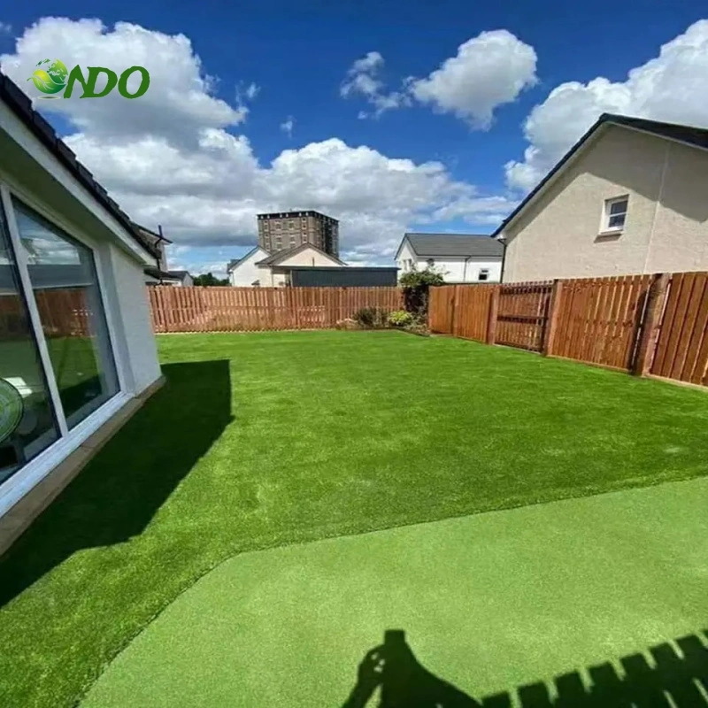 Césped artificial Transporte gratuito al aire libre uso alfombra sintética Boda Piso de Kindergarten colorido