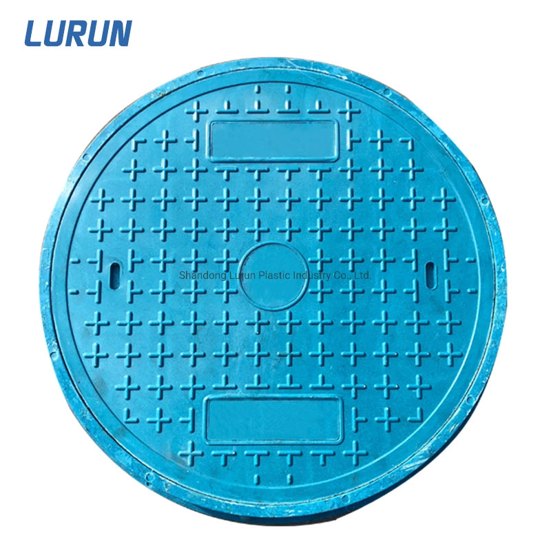 Road Safety Fiberglass Resin Composite Galvanized Square Type Manhole Cover Malaysia