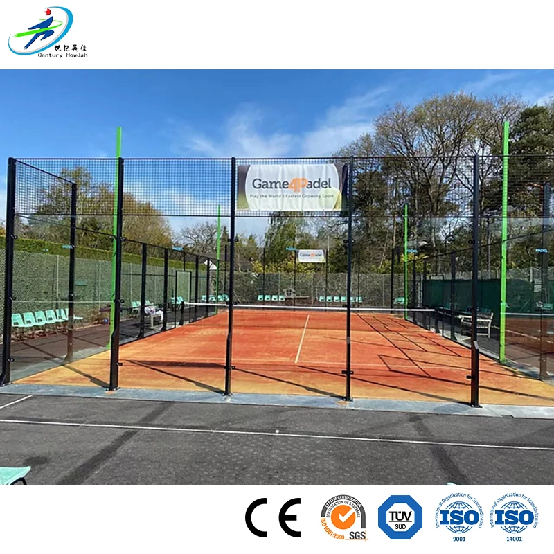 Century Star Rubber Sport Floor Factory baldosas de plástico ajustables para suelos Paddle Pista de tenis para la venta