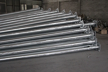 8m9m10m12m eléctrica Fábrica de poste de acero galvanizado