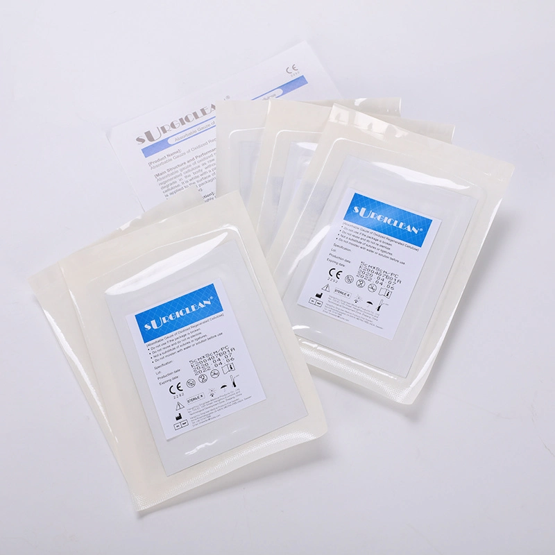China Supply CE Passed Surgiclean Medical Surgical Absorbent Hemostatic Gauze