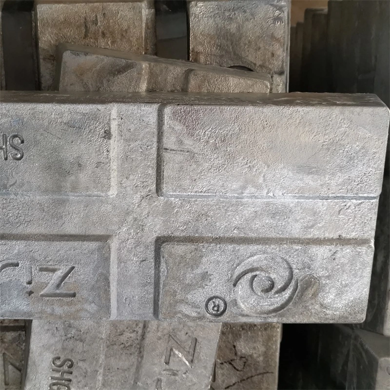 High Pure Zinc Ingots Zinc Ingot 99.99% High Grade