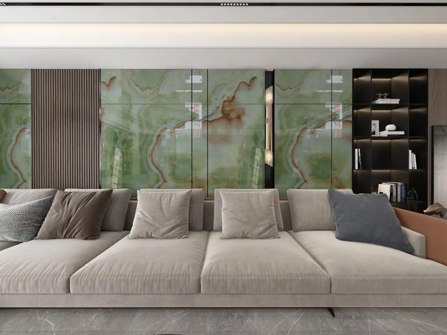 White, Green, Beige, Black Marble for Floor and Wall Tile