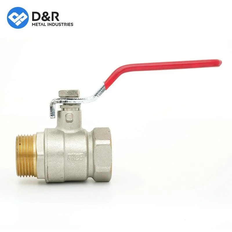 D&R Full Custom Ball Valve Factory Wholesale/Supplier Hardware Brass Valve 1/2 Inch - 3/4 Inch Water