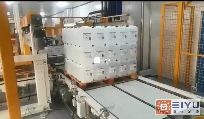 Solución de embalaje de cajas secundarias final de línea Automatización de envases Industrial