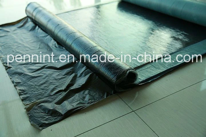 PE Film Self Adhesive Bitumen Waterproof Membrane Building Material