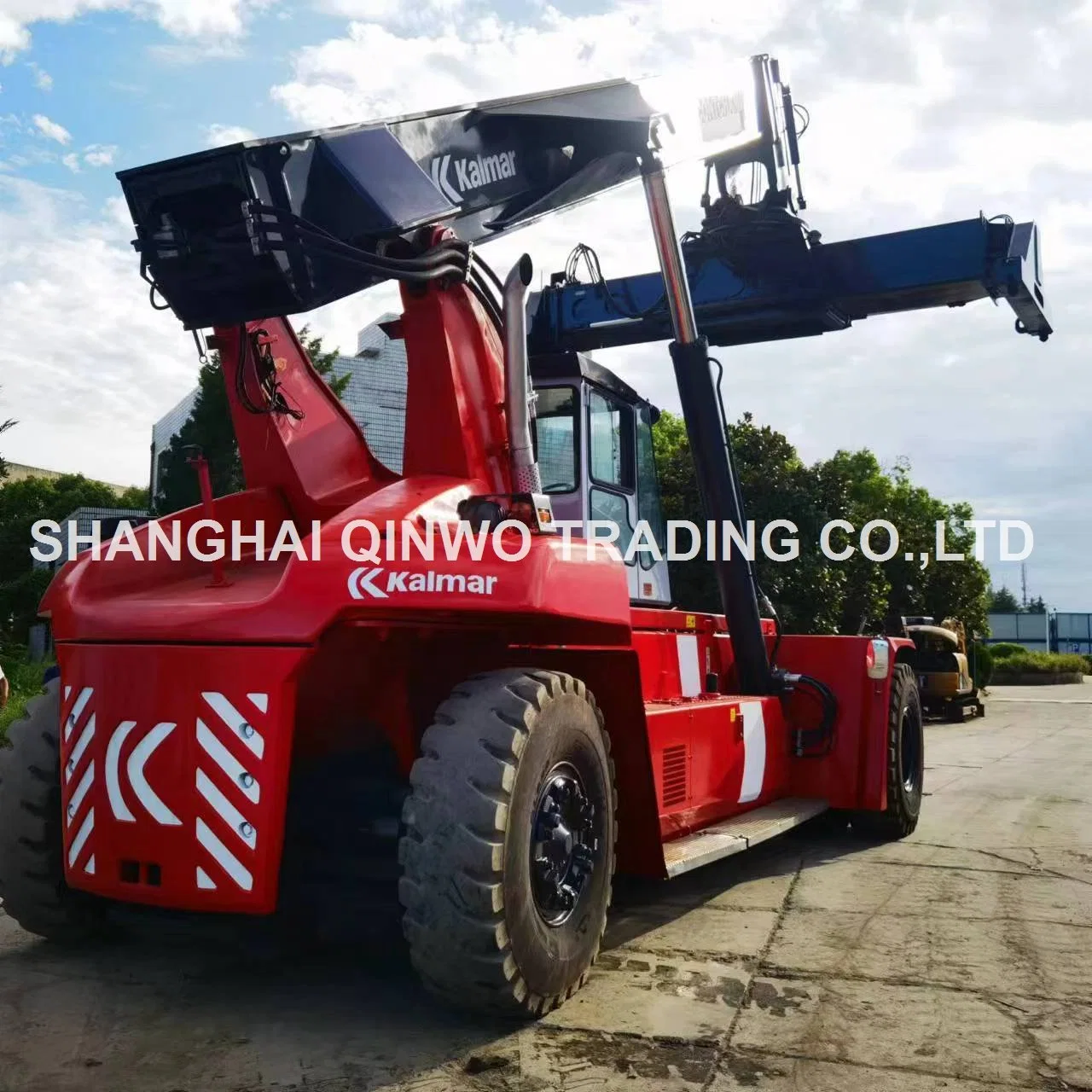 Heavy Port Machinery Used Kalmar Handler 45ton Full Container Reach Stacker (DRF450-60S5K)