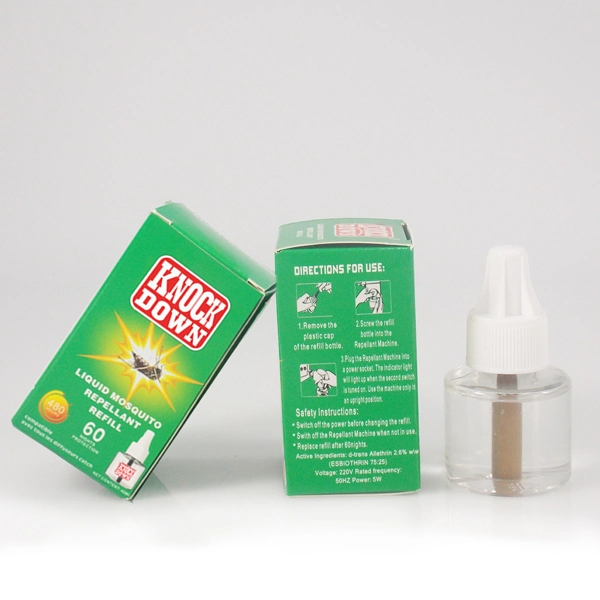 Umweltfreundliche Elektrische Moskitoabweisend Aufgefüllt Liquid Pest Repeller Electric Mosquito Flüssigkeit