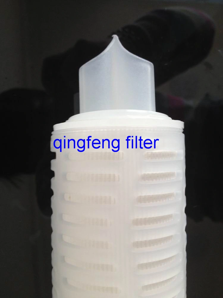 0.2micron Hydrophobic PTFE/PP/PVDF/Glass Fiber Membrane Cartridge Air Filter Element for Pharmaceuticals