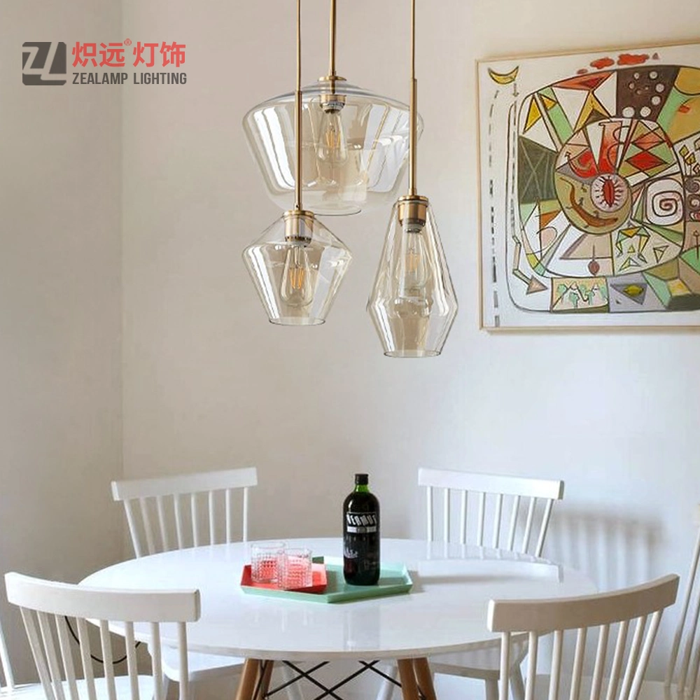 Dining Table Lighting LED Round Shade Interior Pendant Lamp
