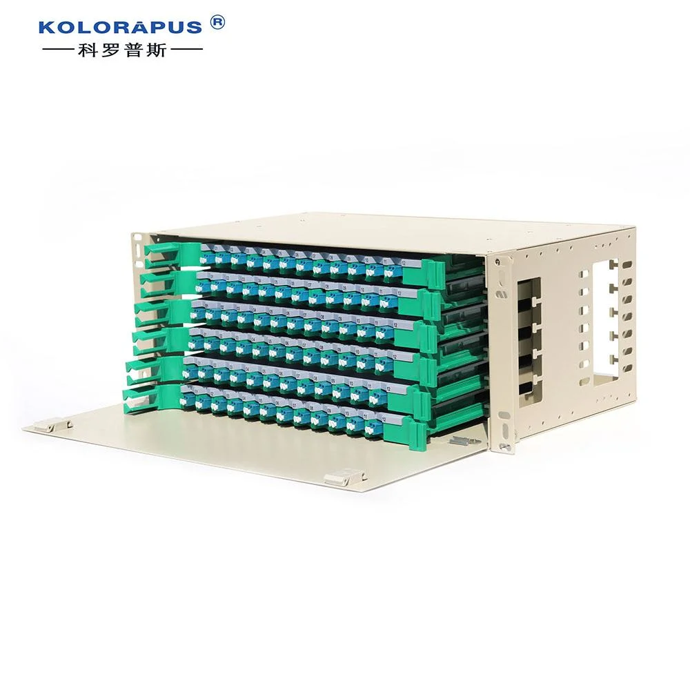 LC 72-Port Fiber Optic Distribution Box Optical ODF Box