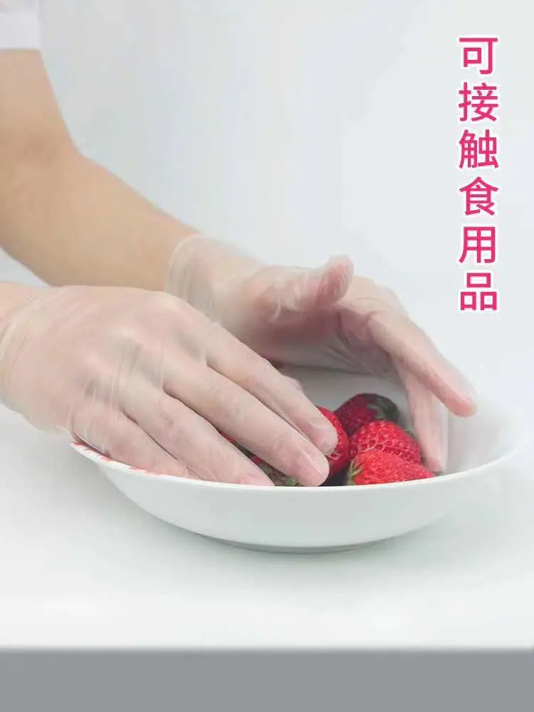 Food Handling PE Plastic HDPE Disposable Glove PE Polyethylene Disposable Glove