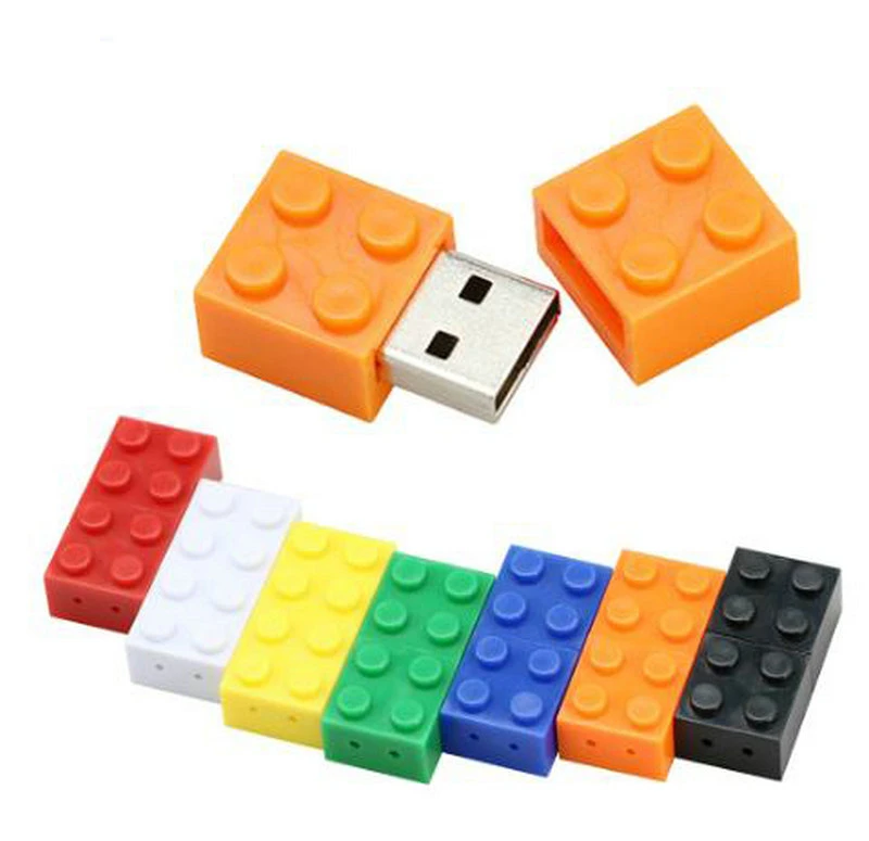 Werbegeschenk Brick Form USB-Flash-Stick Pen-Treiber in Mini-Größe