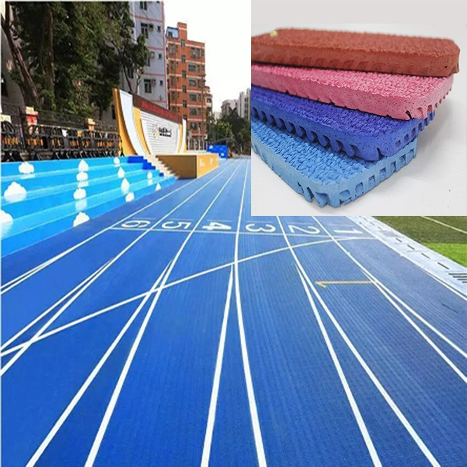 EPDM SBR Prefabricated Rolling Package Iaaf Professional Best Quality Running Track