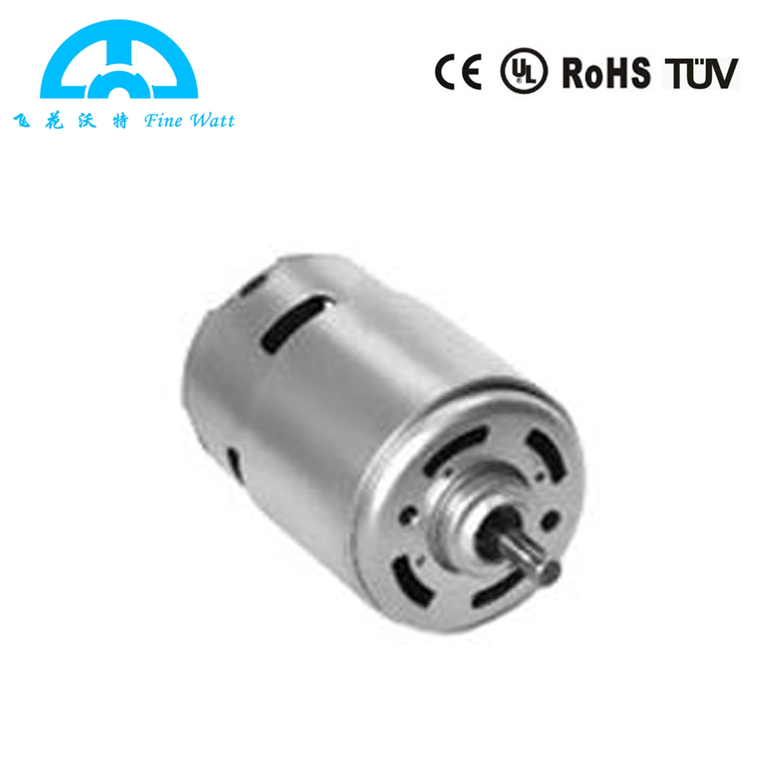 6V 9V 12V DC Motor elevalunas de cepillado para RS 750