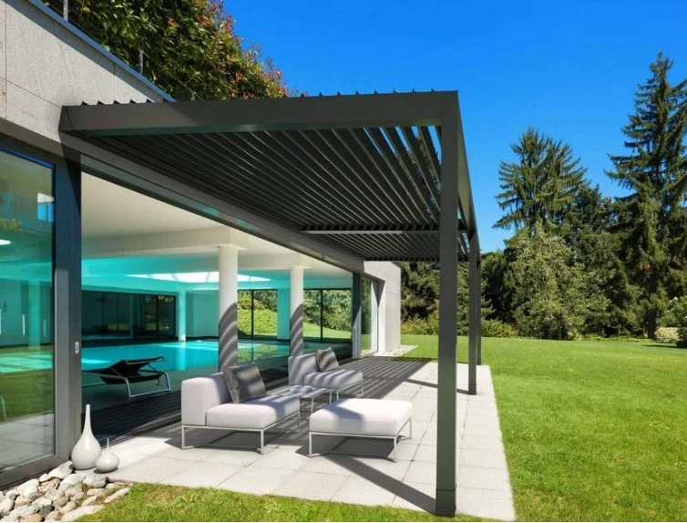 Luxury Concept Motorized Aluminium Automatic Pergola System - Made in China - Reasonable Price