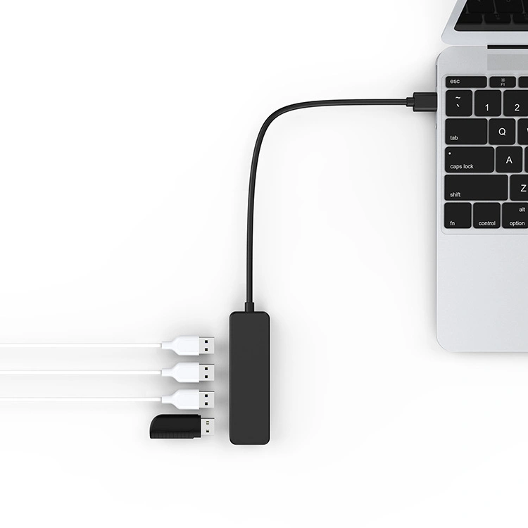 One for Four USB Splitter Extension 4-Port USB 2.0 Hub