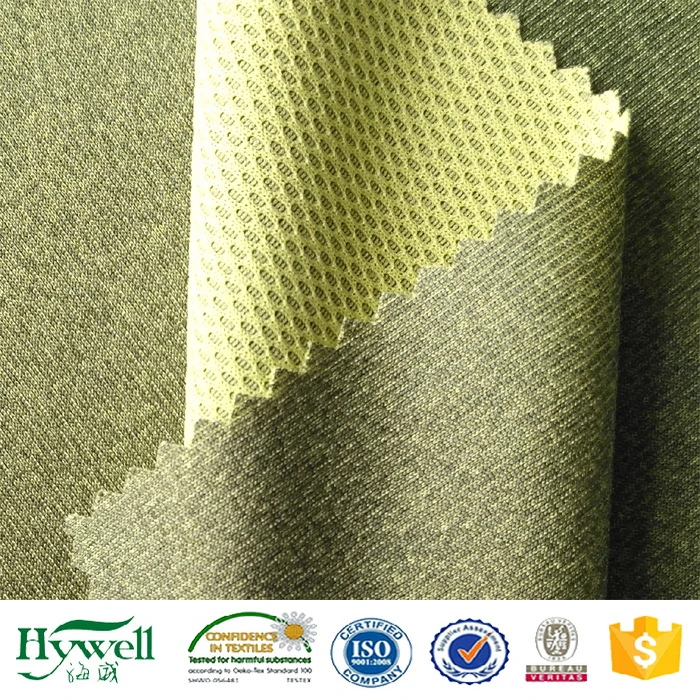 Knitting Sportswear Mesh Fabric for Polo Shirt