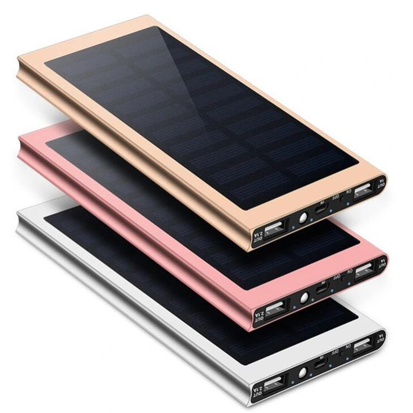 Solar Power Bank External Battery Powerbank Portable Mobile Phone Solar Charger