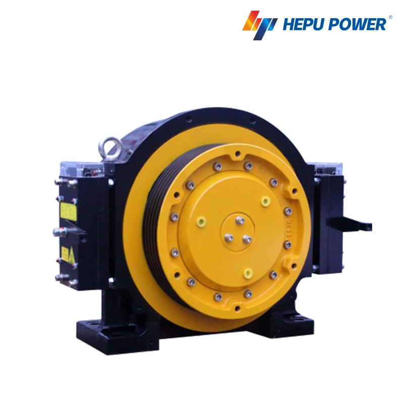 Elevator Parts Traction Machine Gearless Elevator Motor Permanent Magnet Synchronous Traction Machine 630kg-1000kg