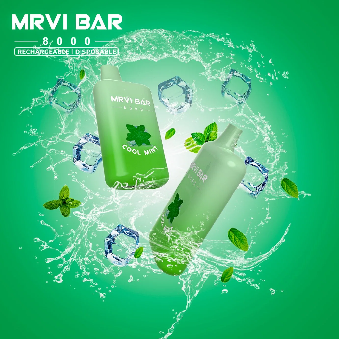 Superventas OEM ODM Mrvi Original Bar 8000 inhalaciones E CIGS desechables dispositivo recargable Vape Pen E narguile