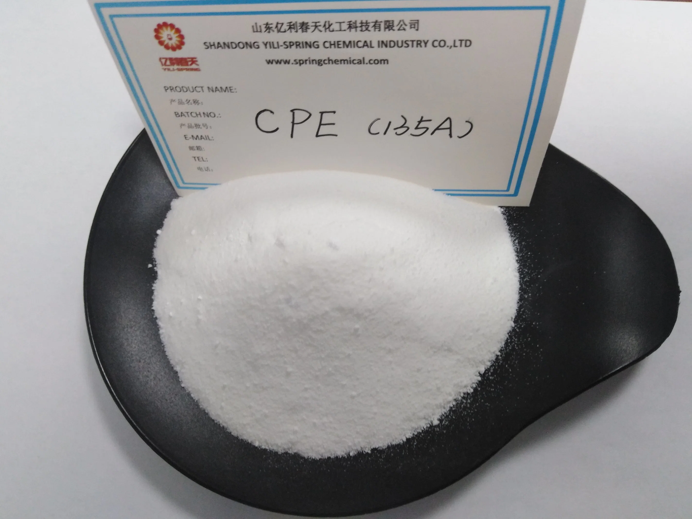 Good Anti Combustion Chlorinated Polyethylene CPE 135A for PVC Profile