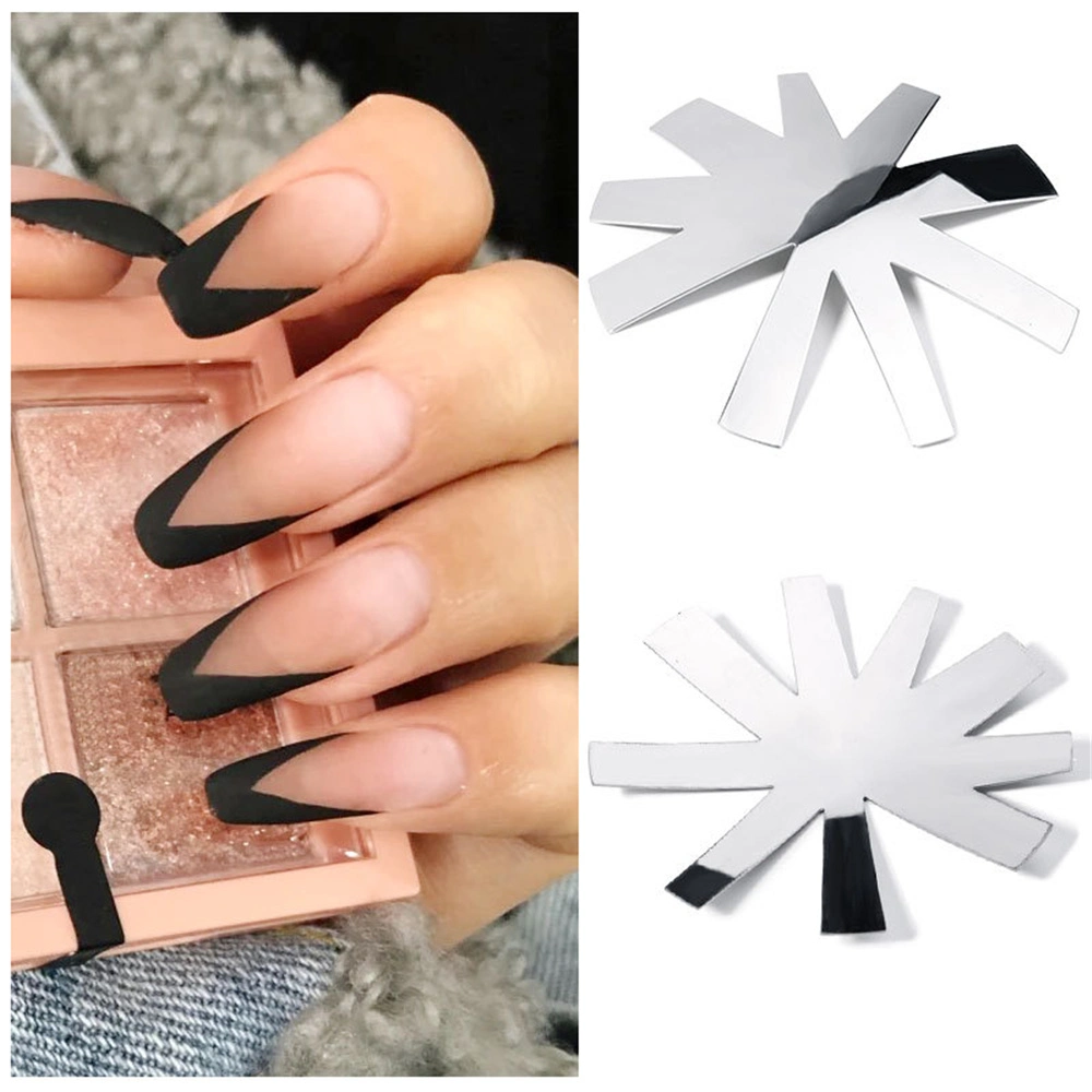 The Latest Nail Art Tool Crystal Nail French Nail Plate Model Crystal Nail Making Stainless Steel Template