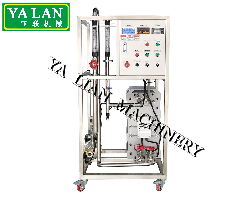 L'hôpital/Cosmétiques Système d'Osmose Inverse double passe usine de traitement de l'eau en deux étapes de purification de l'équipement ultra RO purificateur d'304/316 Prix SS