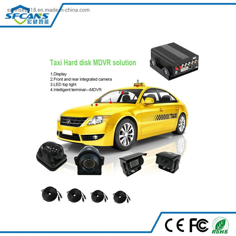 Metal Shell Rainproof IP68 Ahd Vehicle Car Bus Taxi Camera with High quality/High cost performance 