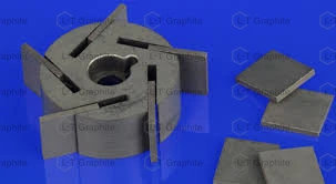 Dry- Running / Oil-Less Carbon Graphite Rotors & Vanes for Air Pumps / Compressors