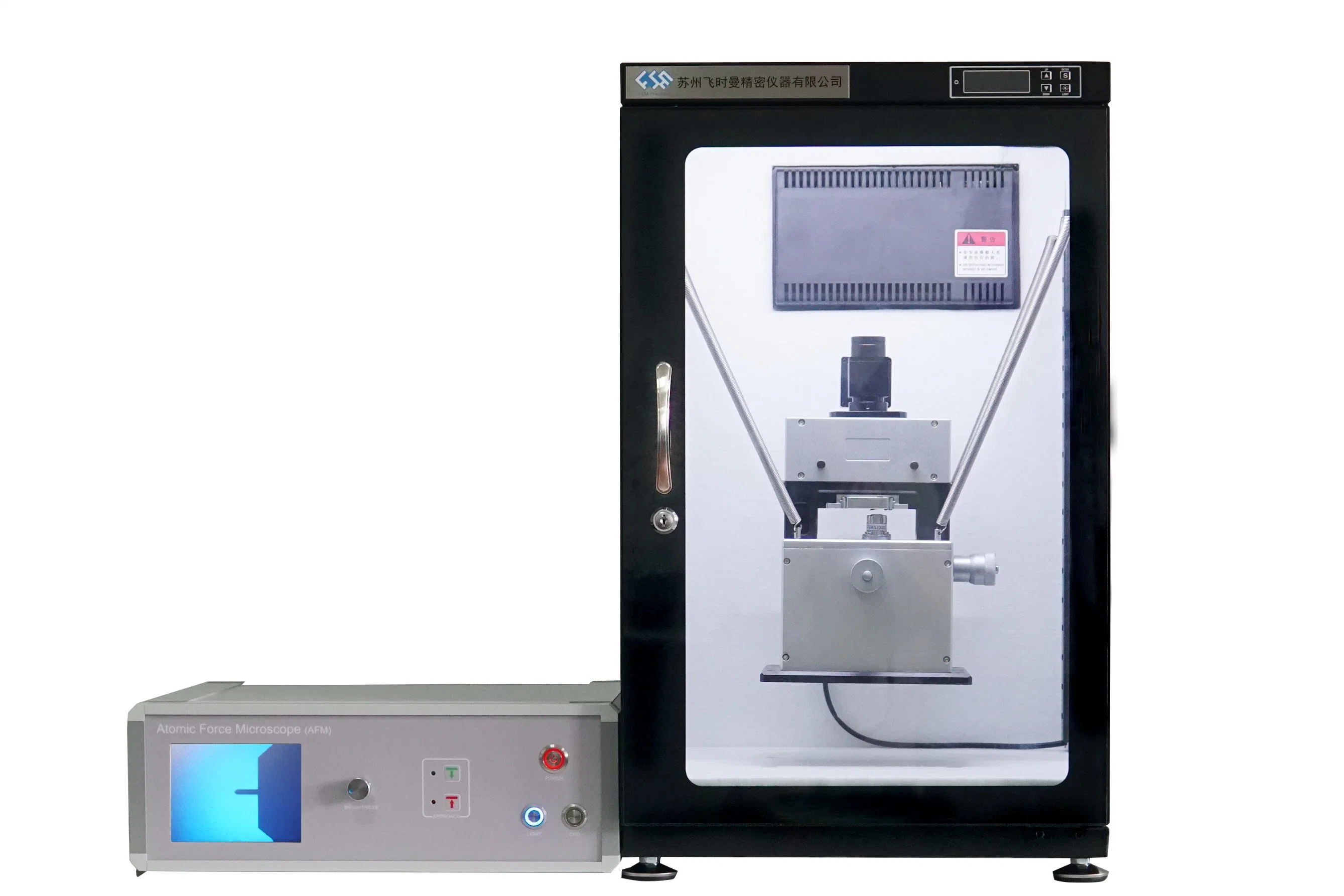 FM-Nanoview tocando LED Digital Microscopio de Fuerza Atómica