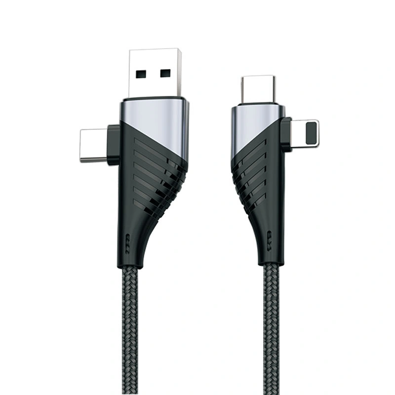 Fully Compatible 4-in-1 Multi-Function New 5A Charging Cable