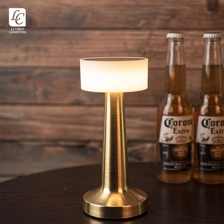 Luxury Gold Modern LED Table Lamp