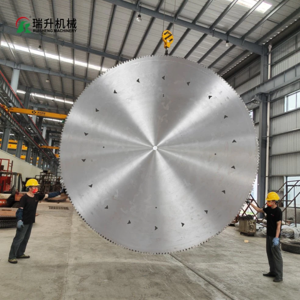 Cutting-Edge Double Blade Mining Machine and 4600mm Super Large Diamond Saw Blade for Granite Mining
