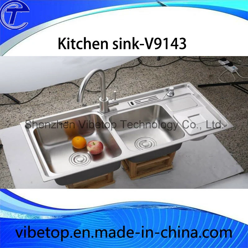 Export Style Stainless Steel Kitchen Sink