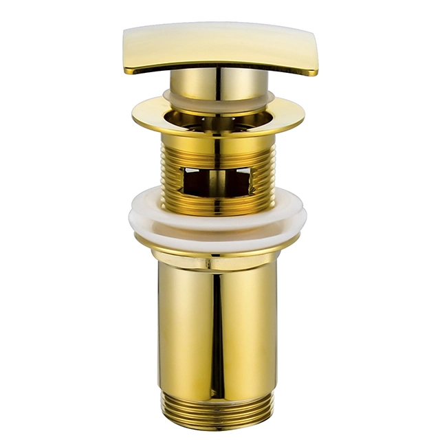 Bathroom Sanitary Wash Basin Brass Pop up Sink Drain Waste with Overflow